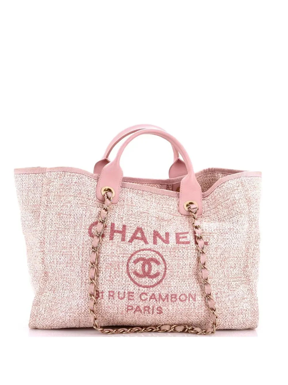 Chanel Deauville Tote Raffia With #335638C36B